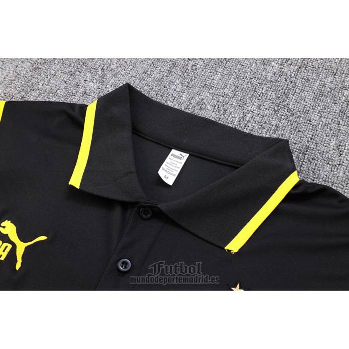 Camiseta Polo del Borussia Dortmund 2023-2024 Negro